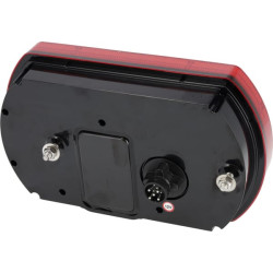 Lampa tylna zespolona LED, lewa SMART, 12V 236x140x24.3 mm Bayonet 5-pin Kramp