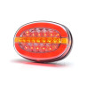 Lampa tylna zespolona LED, lewa/prawa, owalna 12/24V Kramp