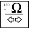 Lampa tylna zespolona LED prostokątna, 12V (zintegrowany opornik) 200.5x85.3x28.9 mm Kramp