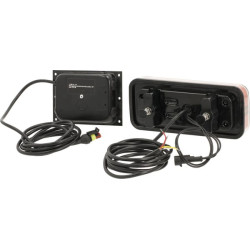 Lampa tylna zespolona LED prostokątna, 12V (zintegrowany opornik) 200.5x85.3x28.9 mm Kramp