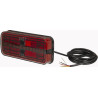 Lampa tylna zespolona LED prostokątna, 12/24V 200.5x85.3x28.9 mm Kramp