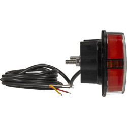 Lampa tylna zespolona LED prostokątna, 12/24V 200.5x85.3x28.9 mm Kramp