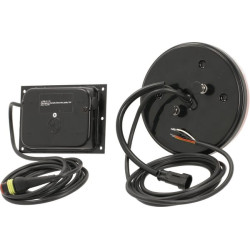 Lampa tylna zespolona LED, okrągła, 12V (zintegrowany opornik) Ø 142 mm Kramp