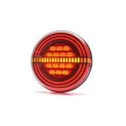 Lampa tylna zespolona LED okrągła, 12V Ø 142 mm Kramp