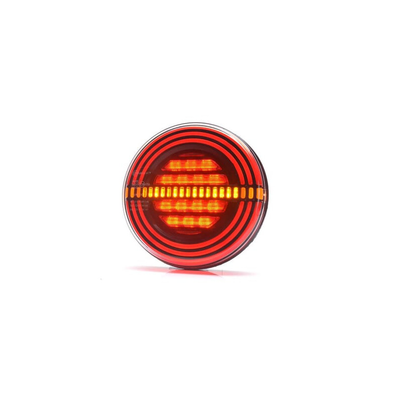 Lampa tylna zespolona LED okrągła, 12V Ø 142 mm Kramp