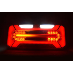 Lampa tylna zespolona LED, prawa prostokątna, 12/24V 306x133x60.6 mm Kramp