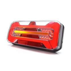 Lampa tylna zespolona LED, prawa prostokątna, 12/24V 306x133x60.6 mm Kramp