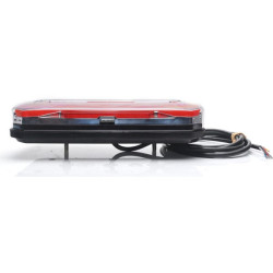 Lampa tylna zespolona LED, prawa prostokątna, 12/24V 306x133x60.6 mm Kramp