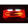 Lampa tylna zespolona LED, lewa prostokątna, 12/24V 306x133x60.6 mm Kramp