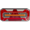 Lampa tylna zespolona LED, lewa prostokątna, 12/24V 306x133x60.6 mm Kramp