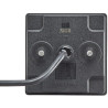 Lampa tylna zespolona LED, kwadratowa 12V czerwona/pomarańczowa przykręcana 80x33.7x80 mm Hella ValueFit