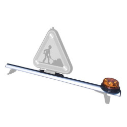 Belka dachowa 110 cm z 1 lampą błyskową LED PEGASUS