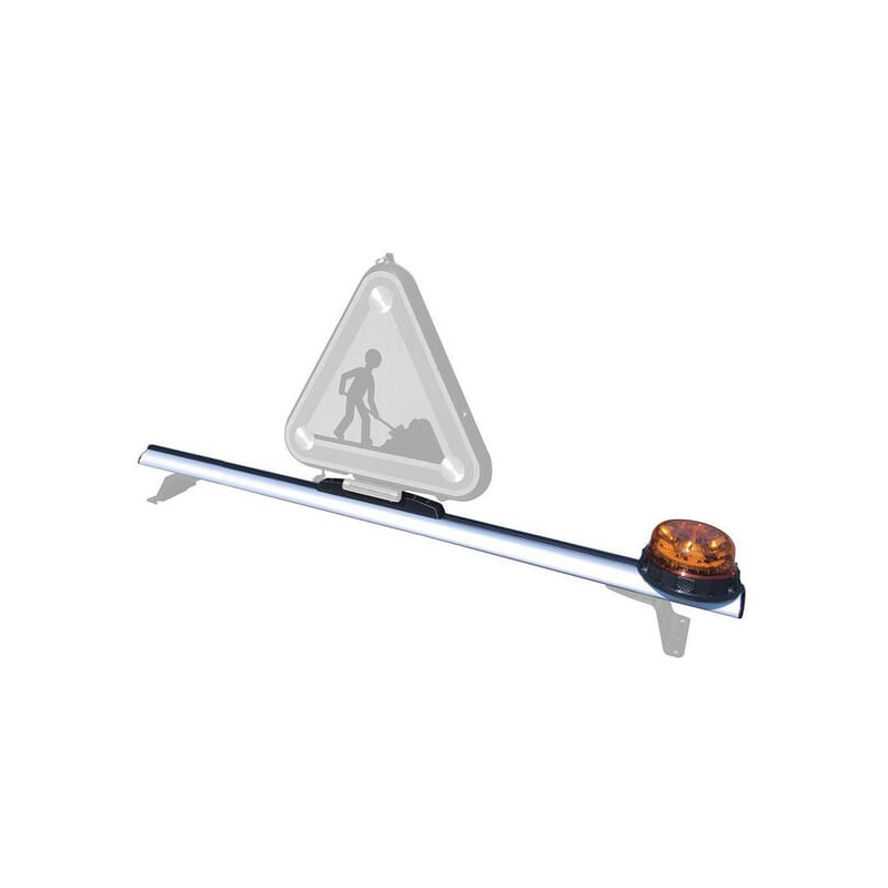 Belka dachowa 136 cm z 1 lampą błyskową LED PEGASUS