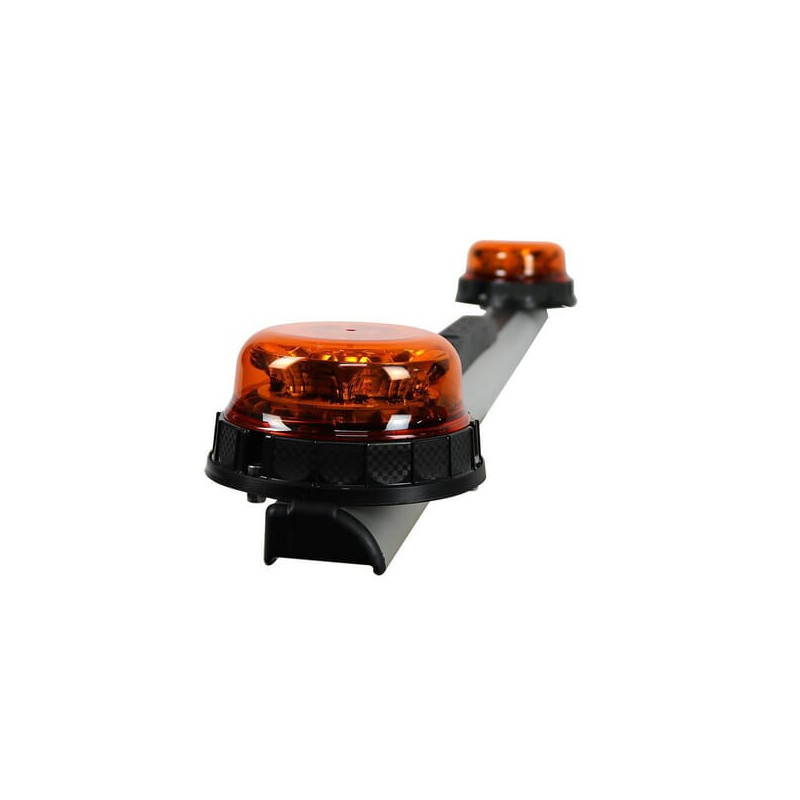 Belka dachowa 155 cm z 2 lampami błyskowymi LED PEGASUS