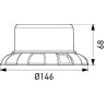 Lampa błyskowa LED przykręcana 10V-30V, Nano Hella 2XD066 146-001
