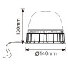 Lampa błyskowa LED przykręcana 10V-30V, 140B-LA20024 Kramp 8719493037449