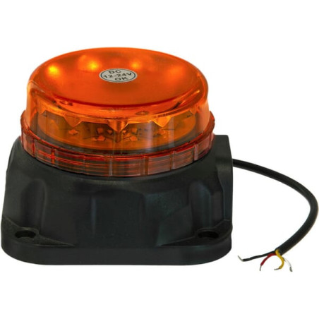 Lampa błyskowa LED przykręcana 12/24V z sygnałem ostrzegawczym (97dB) 140B-LA20060 Kramp 8719493037630