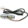 Lampa ostrzegawcza, bursztynowa 4 LED