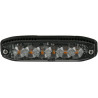 Lampa ostrzegawcza, bursztynowa, 6 LED, TA2