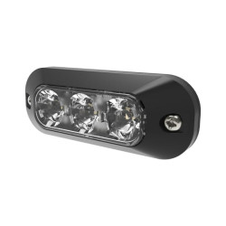 Lampa ostrzegawcza 3 LED 12/24V biała