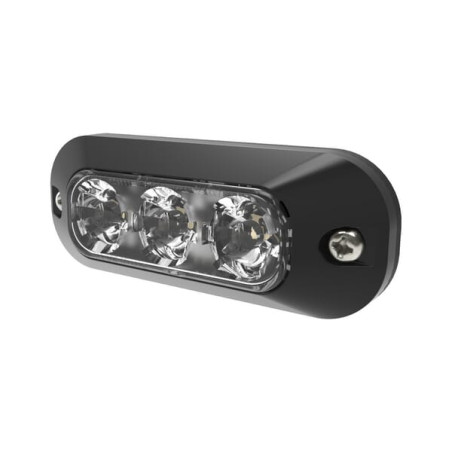 Lampa ostrzegawcza 3 LED 12/24V biała