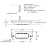 Lampa ostrzegawcza 3 LED 12/24V biała