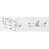 Lampa tylna zespolona 184x76mm, Cobo