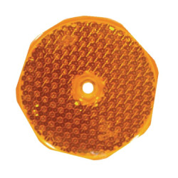 Odblask pomarańczowy fi80mm z otworem Jokon 4045034029289