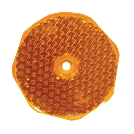 Odblask pomarańczowy fi80mm z otworem Jokon 4045034029289