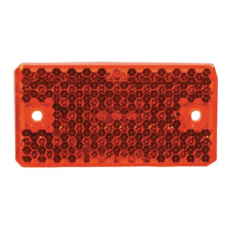 Odblask czerwony prostokątny 47x91mm Jokon 4045034029654