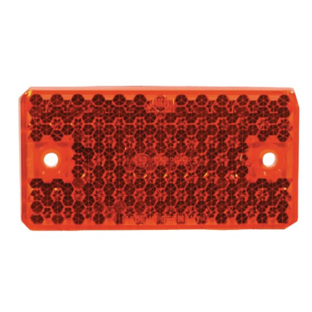 Odblask czerwony prostokątny 47x91mm Jokon 4045034029654