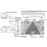 Lampa tylna zespolona, lewa, prostokątna, 12/24V pomarańczowa/czerwona, przykręcana Waś