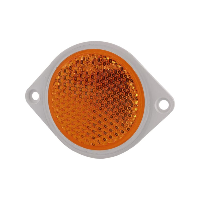 Odblask pomarańczowy fi85mm przykręcany Kramp 5907465120241