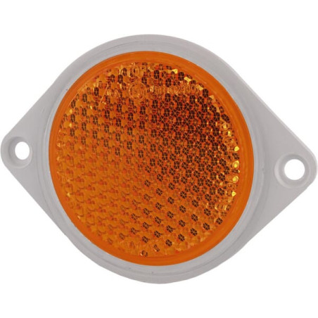 Odblask pomarańczowy fi85mm przykręcany Kramp 5907465120241