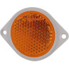 Odblask pomarańczowy fi85mm przykręcany Kramp 5907465120241