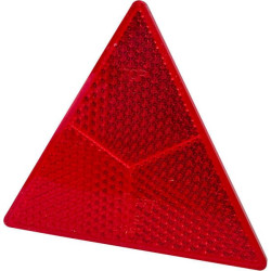 Odblask czerwony trójkątny 150/158mm Kramp 5907465120524