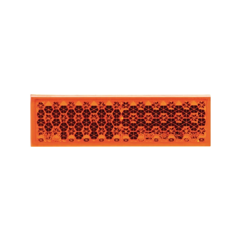Odblask pomarańczowy prostokątny pedału rowerowego Kramp 5907465120715