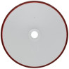 Odblask czerwony fi60mm z otworem Hella 6416386943079