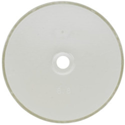 Odblask biały fi60 z otworem, Hella 6416386943109