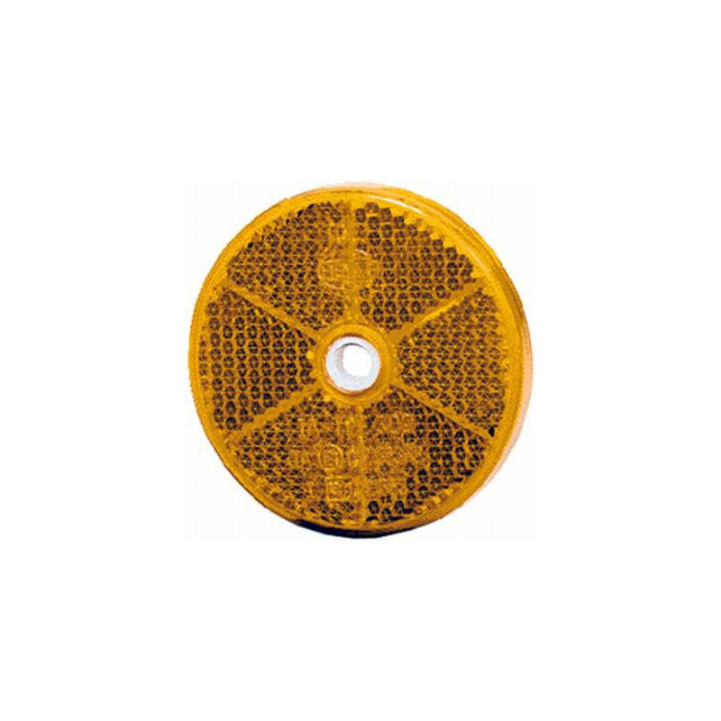 Odblask pomarańczowy fi60mm Hella 6416386943147