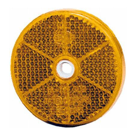 Odblask pomarańczowy fi60mm Hella 6416386943147