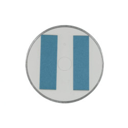 Odblask biały fi60 Hella 6416386943178