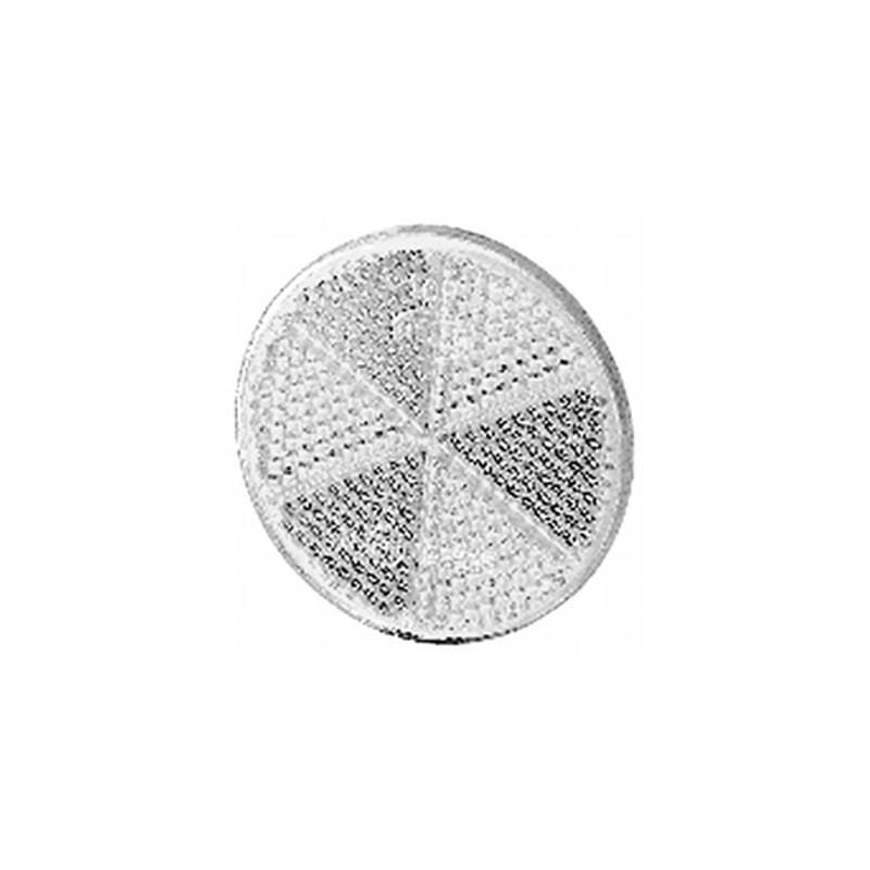 Odblask biały fi60 Hella 6416386943178