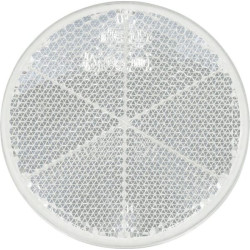 Odblask biały fi60 Hella 6416386943178