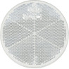 Odblask biały fi60 Hella 6416386943178