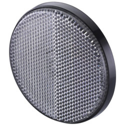 Odblask biały fi85 ze śrubą Hella 4082300196856