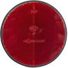 Odblask czerwony fi85mm E1 31290 Hella