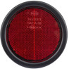 Odblask czerwony fi95mm, ze śrubą Hella 4082300196870