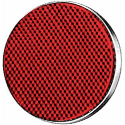 Odblask czerwony fi95mm, ze śrubą Hella 4082300196870