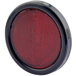 Odblask czerwony fi95mm, ze śrubą Hella 4082300196870